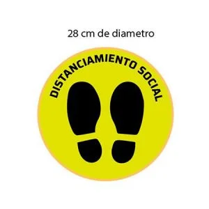 Calco para Piso Delimitador Distanciamiento Social