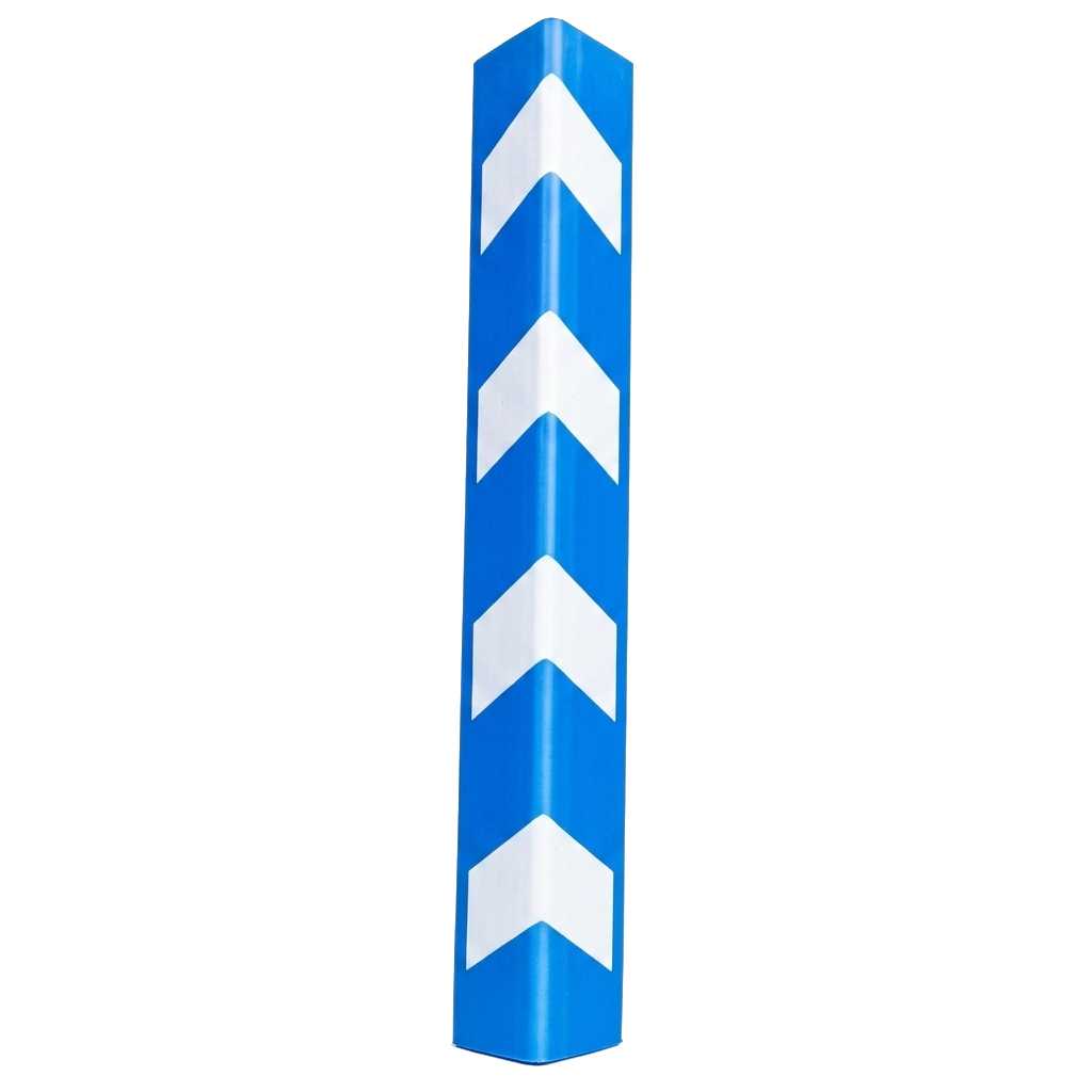 esquinero azul y blanco